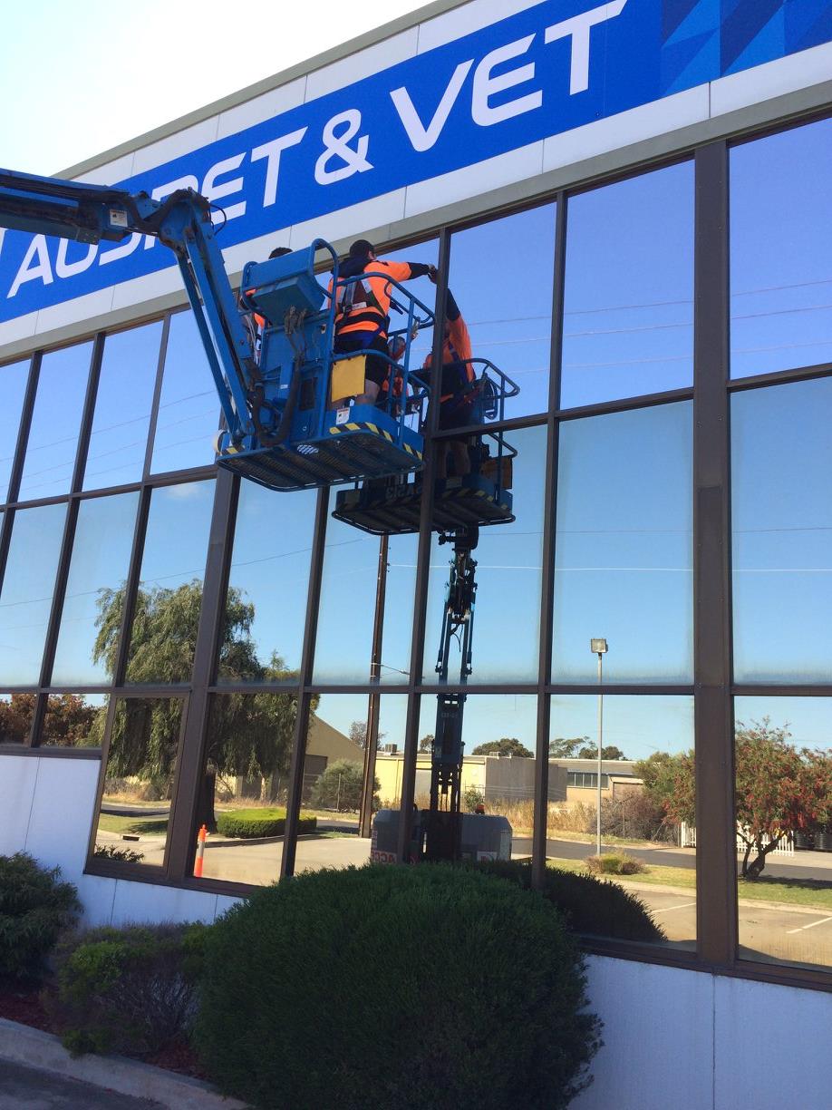 commercial window tinting Adelaide